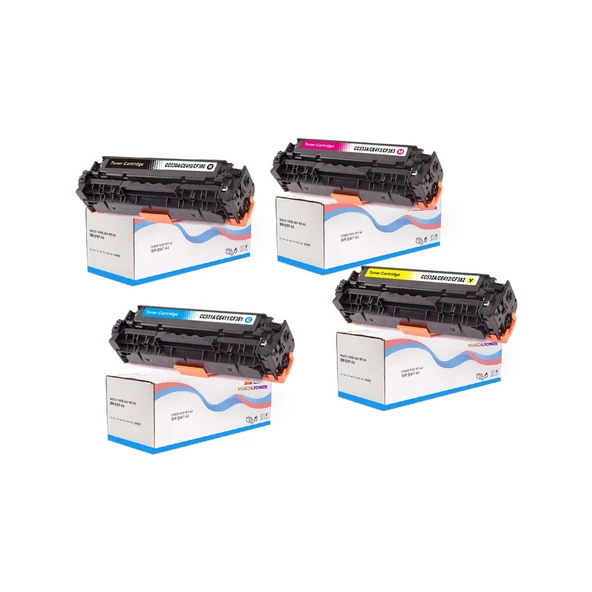 CRG-718 Laserjet Pro 400 Color Mfp M475DN 4 Renk Muadil Toner 305A ürün görseli 1