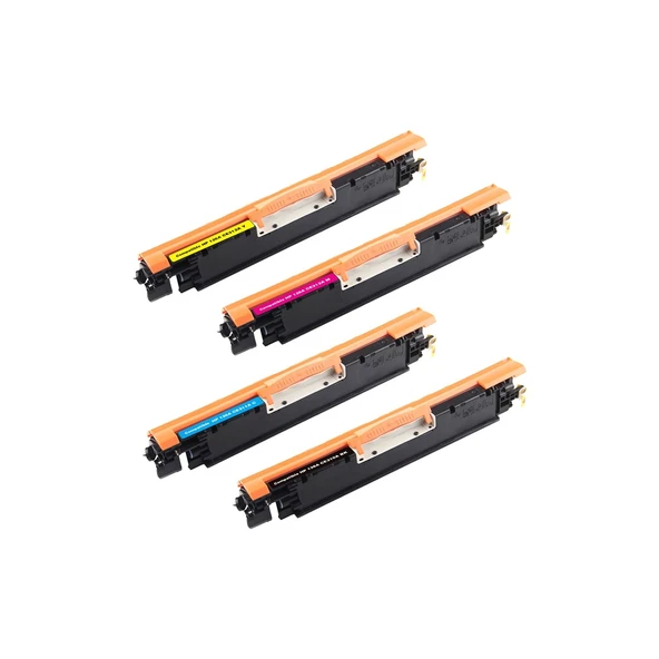 Hp Color Laserjet Pro Mfp M177FW Yazıcı Uyumlu Toner Set 4renk 130A ürün görseli 1