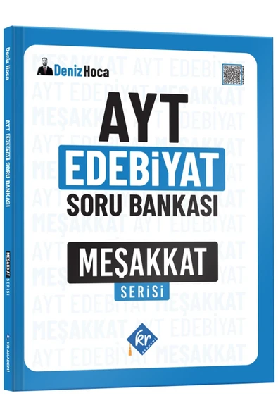 Deniz Hoca AYT Edebiyat Soru Bankası Meşakkat Serisi KR Akademi Yayınları ürün görseli 1