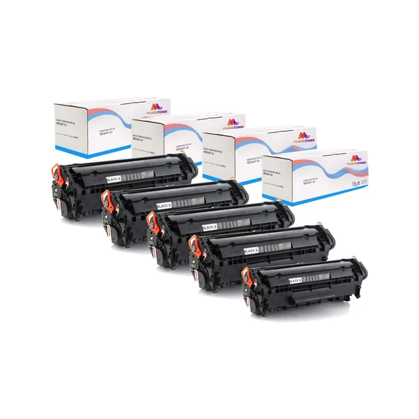 Hp Laserjet Pro P1102W Muadil Toner CE285A 5li Paket ürün görseli 1