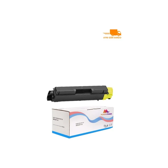 Kyocera TK-590- Fs C2026MFP -Fs C2026MFP+ Sarı Muadil Toner ürün görseli 1