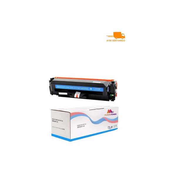 CF411X CF388A/ CF389A / CF377A/ CF379A Mavi Muadil Toner ürün görseli 1