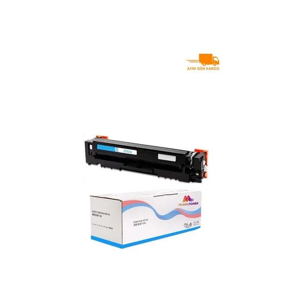 Hp Color Laserjet Pro Mfp M180N 205A-CF531A Mavi Muadil Toner ürün görseli 1