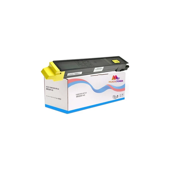 Kyocera FS-C8525 Yazıcı Uyumlu Sarı Muadil Toner TK-895 ürün görseli 1