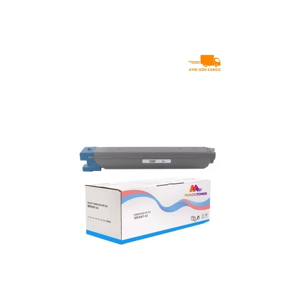 Samsung CLX-9201NA/CLT-C809/SS569A Mavi Muadil Toner ürün görseli 1