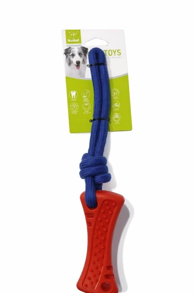 Nunbell Köpek Oyuncağı İpli Kemik ürün görseli 1