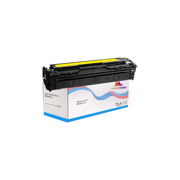 B4A22A Yazıcı Uyumlu Muadil TONER-201A-CF402A Sarı ürün görseli 1