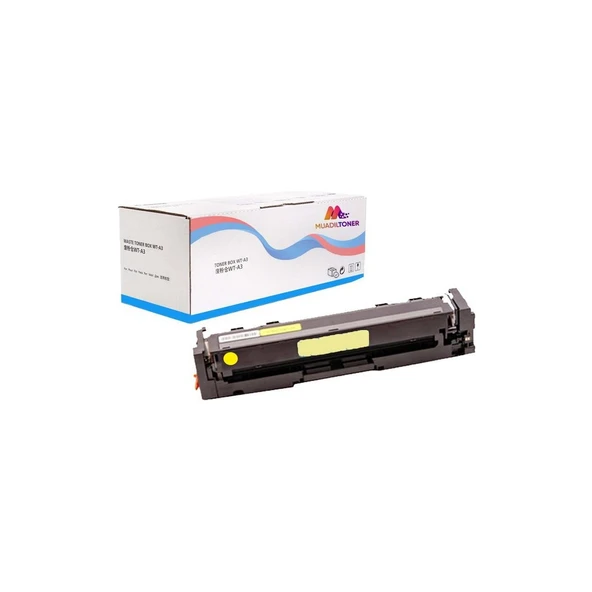 207AHP Color Laserjet Pro M255DW Sarı Muadil Toner Chipsiz ürün görseli 1