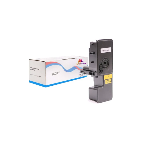 TK-5220 Kyocera Mita Ecosys M5521CDN Muadil Toner Sarı ürün görseli 1