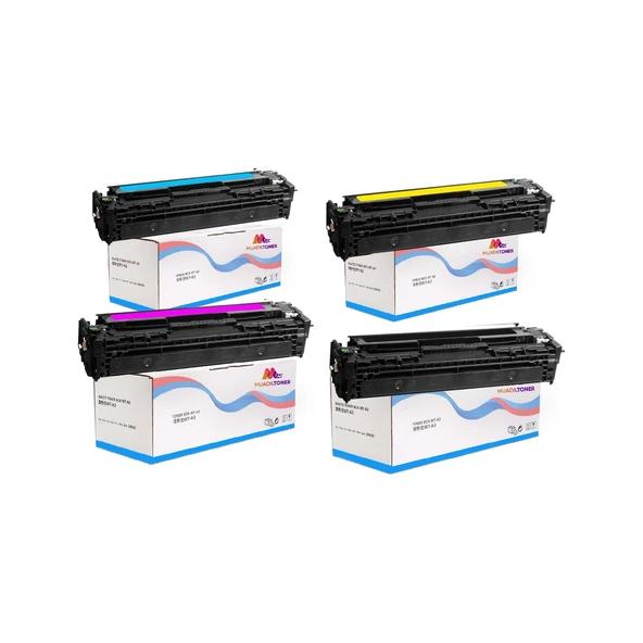 B3Q10A Yazıcı Uyumlu Muadil TONER-201A-CF400A 4 Renk ürün görseli 1