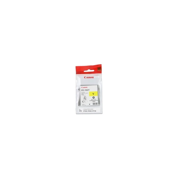 Pfı-102Y Sarı Kartuş - Ipf500 / Ipf600 / Ipf700 ürün görseli 1
