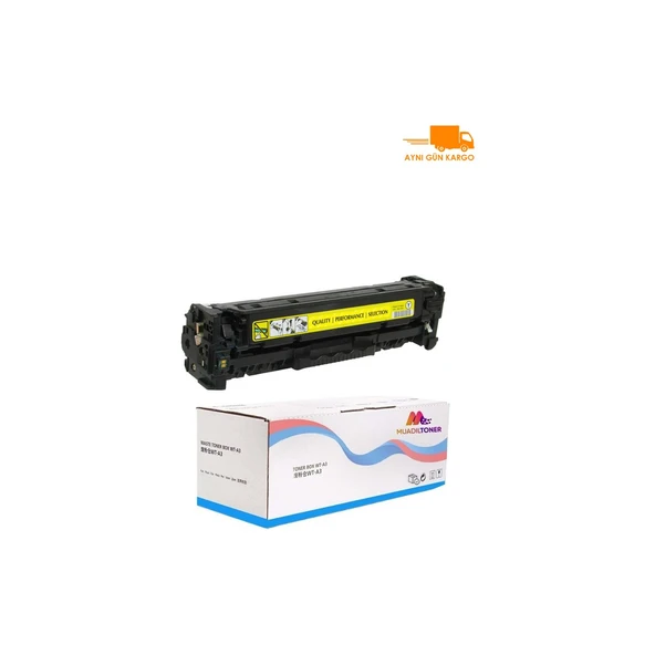 Hp 305A- Pro 300 Color M351A-MFP M375NW Sarı Muadil Toner ürün görseli 1