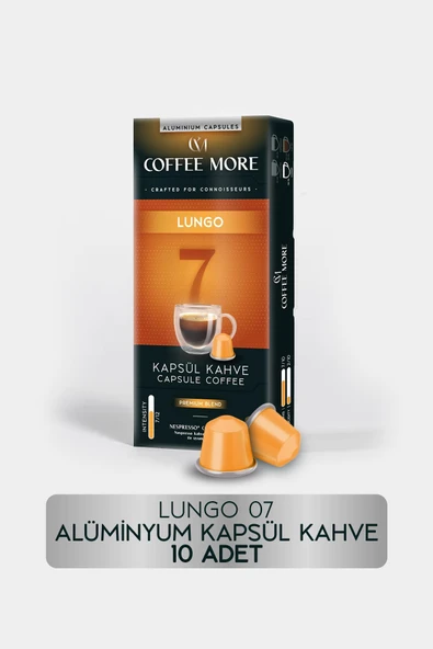 Coffee More 7 Lungo Kapsül Kahve ürün görseli 1