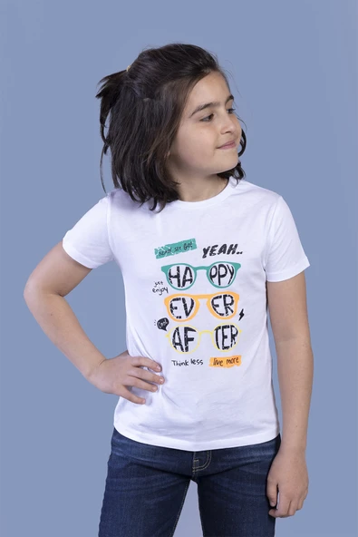 Toontoy Erkek Çocuk Baskılı Bisiklet Yaka Kısa Kollu Tişört ürün görseli 1