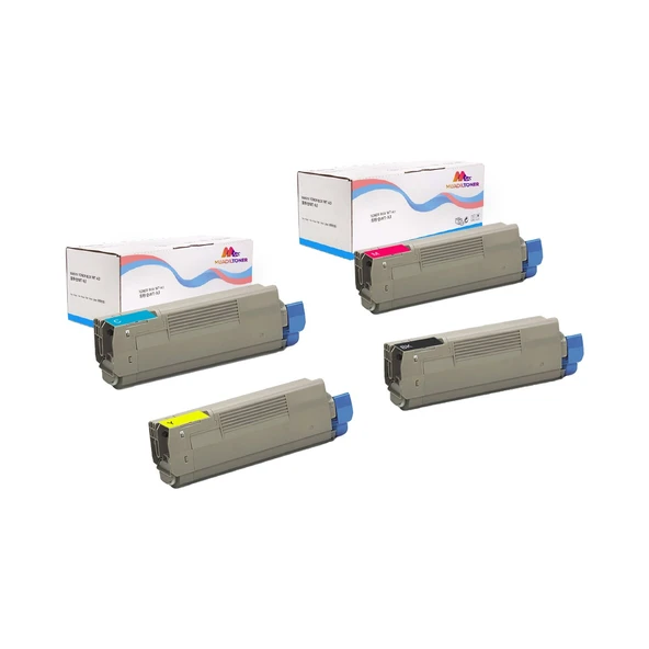 OKI C831DN Yazıcı Uyumlu Takım Muadil Toner ürün görseli 1