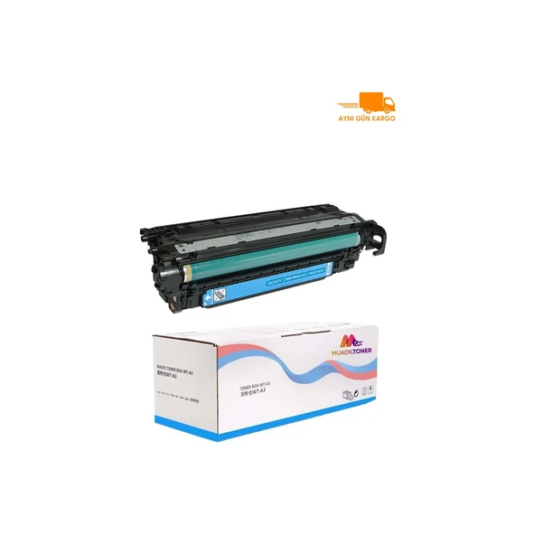 Hp 507A-CE401A Mavi Muadil Toner ürün görseli 1