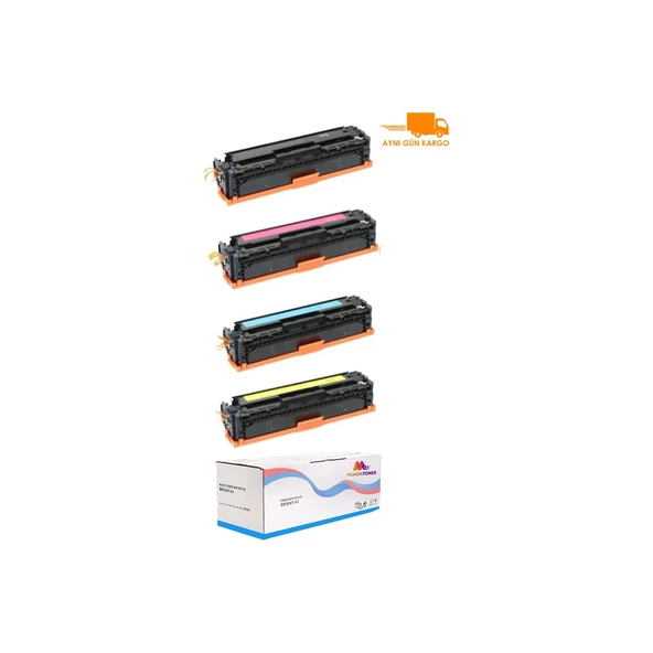 Toner Canon I-Sensys MF-651CW I-Sensys MF-655CDW Çipli Muadil Toner Seti Cmyk ürün görseli 1