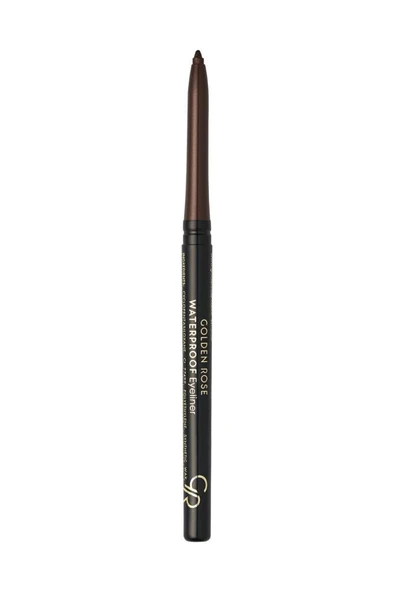 Golden Rose Suya Dayanıklı Kahverengi Göz Kalemi - Waterproof Automatic Eyeliner No: 10 8691190990107 ürün görseli 1