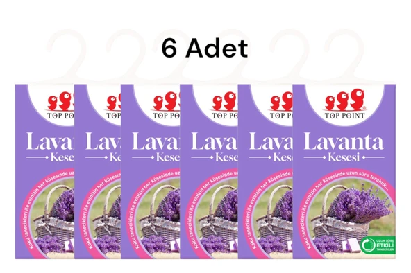 Top Point Koku Kesesi Lavanta 19 g (6 adet) ürün görseli 1