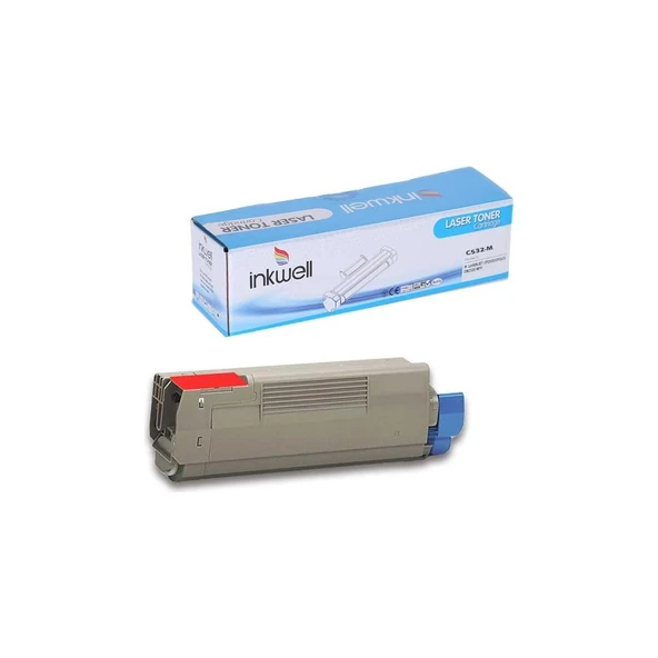 Oki C532 Yüksek Kapasiteli Kırmızı Uyumlu Muadil Toner 46490630 ürün görseli 1