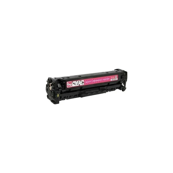Hp CC533A, CE410A, CF380X Uyumlu Muadil Kırmızı Toner ürün görseli 1