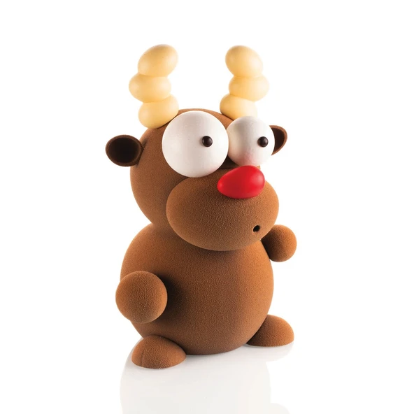 Silikomart Kit Rudolf 3D Çikolata Kalıbı - Resim 2