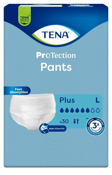 TENA 6 DAMLA EMİCİ KÜLOT LARGE BÜYÜK BOY 60 ADET ürün görseli 1