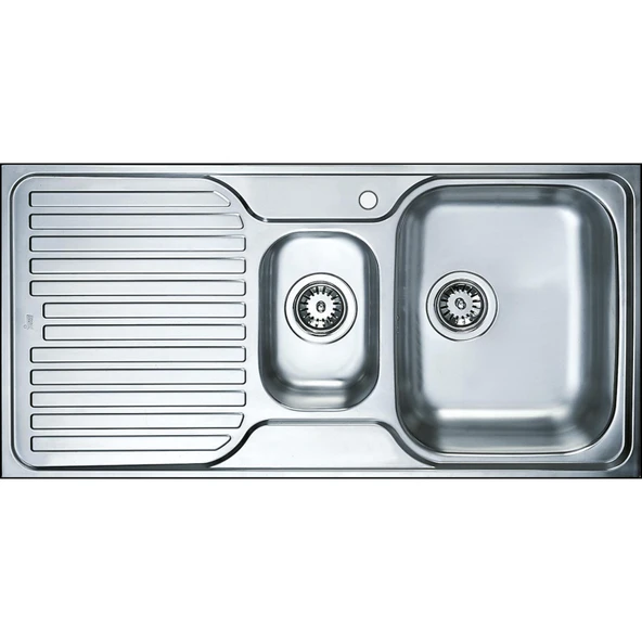 Teka Princess 60 Sol Paslanmaz Çelik Mutfak Eviyesi 0.80 mm (Kalın) ürün görseli 1