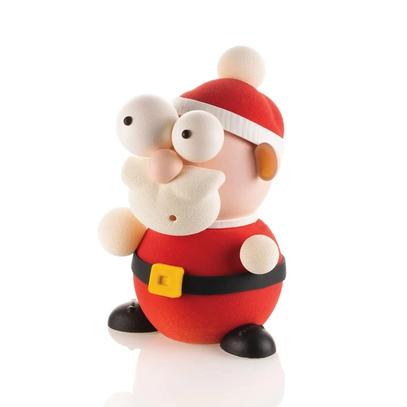Silikomart Kit Santa 3D Çikolata Kalıbı - Resim 7
