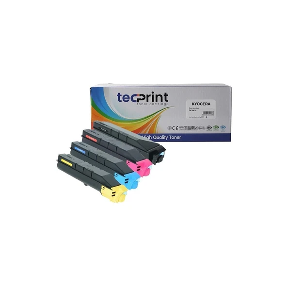 Kyocera TK-8305 Cmyk / Taskalfa 3551CI / 3550CI / 3051CI / 3050CI Uyumlu 4'lü Renk Muadil Toner Seti ürün görseli 1