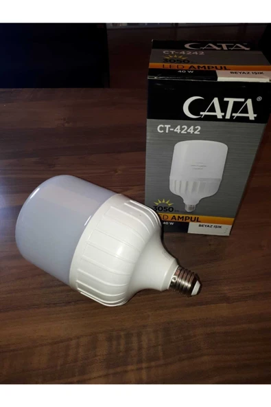 Cata Ct 4242 40w Led Ampul Beyaz - Resim 3