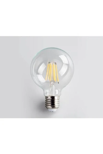 Cata 6 Watt 500 Lümen E27 Duylu Gün Işığı Glop Uzun Filament Ampul (ct-4354) ürün görseli 1