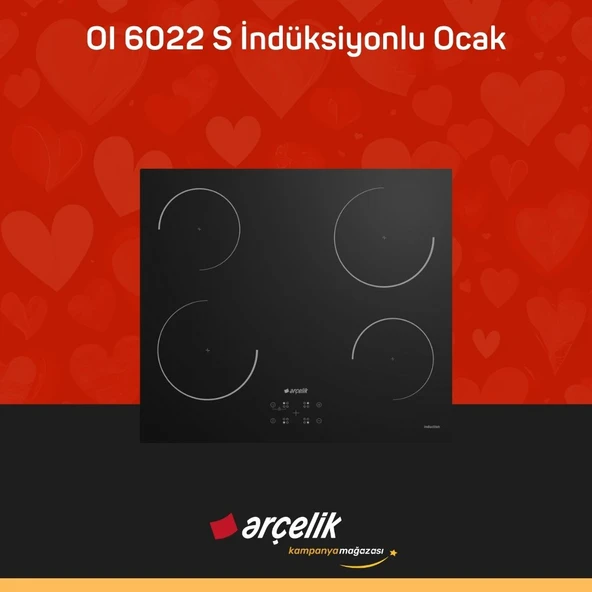 ARÇELİK OI 6022 S İndüksiyonlu Ocak ürün görseli 1