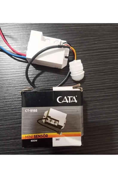 Cata Mini Sensör Sıva Altı Sensör 360 Derece Ct-9188 - Resim 2