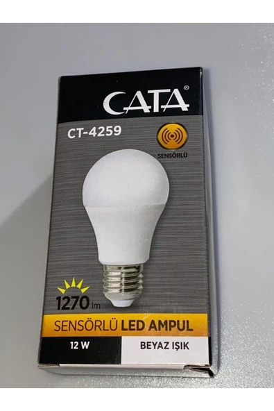 Cata CT-4259 SENSÖRLÜ AMPUL 12WATT ürün görseli 1