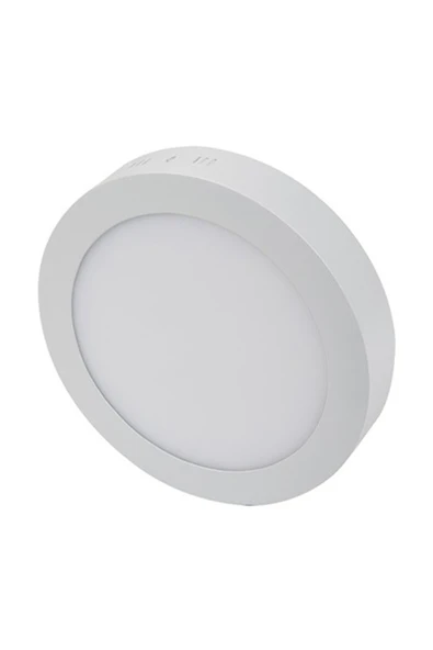 Cata 30 Watt Panel Led Armatür Sıva Üstü Yuvarlak Ct 5273 Beyaz Işık 6400k Alüminyum Kasa ürün görseli 1