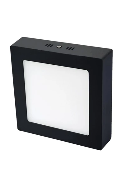 Cata Ct-5234s Siyah 18w Sıva Üstü Led Armatür Kare Beyaz ürün görseli 1