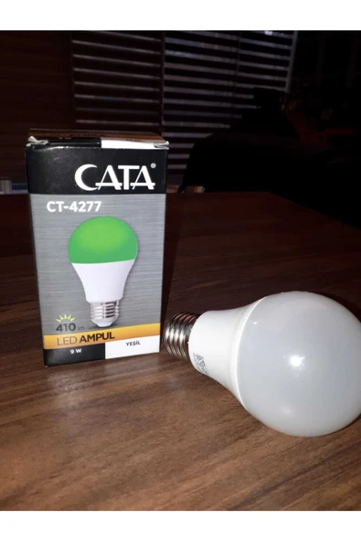 Cata Ct 4277 9w Led Ampul Yeşil - Resim 2