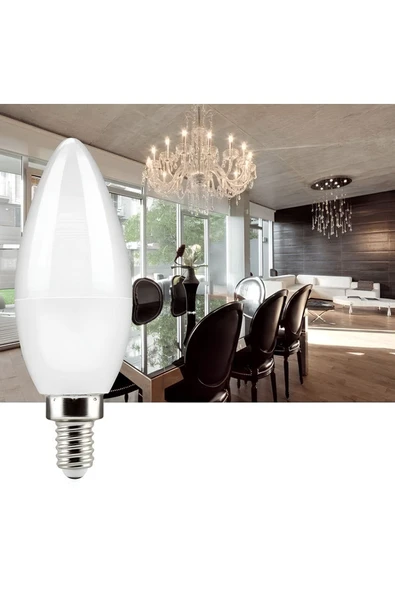 Cata 7W Ledli Buji Ampul E14 Duylu 3200K Gün Işığı CT-4079 ürün görseli 1