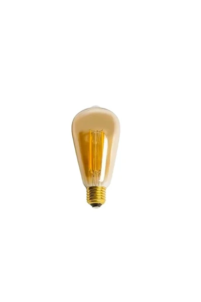 Cata Ct-4284 6w E27 Duylu Rustik Led Ampul Amber ürün görseli 1