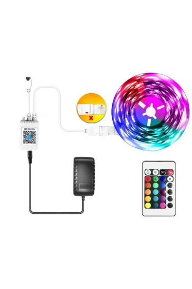 Cata RGB ŞERİT LED SET (54 CİP 2835) - Resim 2