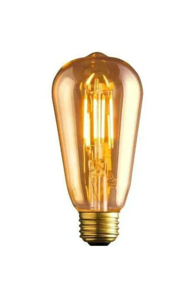 Cata Ct-4290 8w (3adet) Rustik Led Ampül Amber E27 - Resim 2
