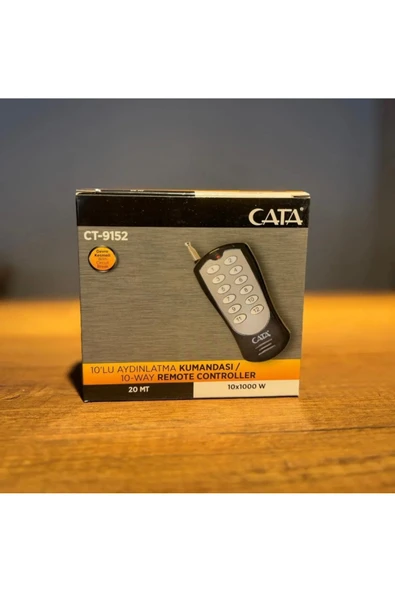 Cata CT-9152 10’lu Aydınlatma Kumandası ürün görseli 1