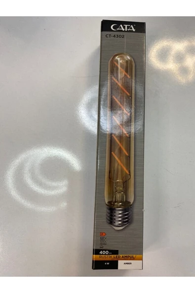 Cata Ct 4302 4 W Rustik Led Ampul Amber E27 Duy - Resim 2