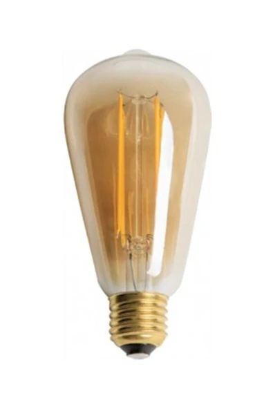 Cata Ct-4290 8w E27 2700k Sarı Led Rustik Ampul ürün görseli 1
