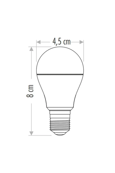 Cata Led Ampul 6400k 6w - Resim 2
