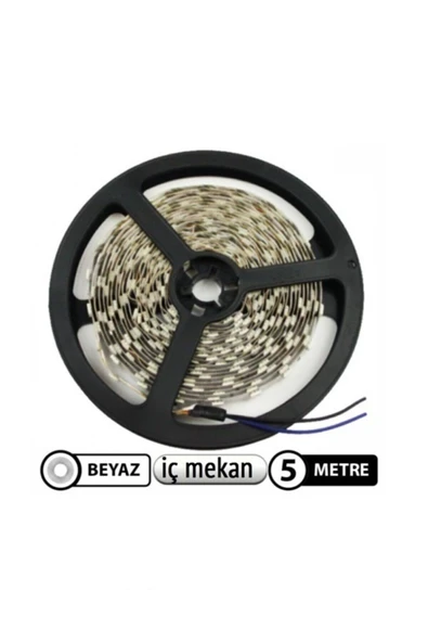 Cata Beyaz Işık Iç Mekan Şerit Led 5 Metre Fiyatıdır 12 Volt Ct-4480 ürün görseli 1
