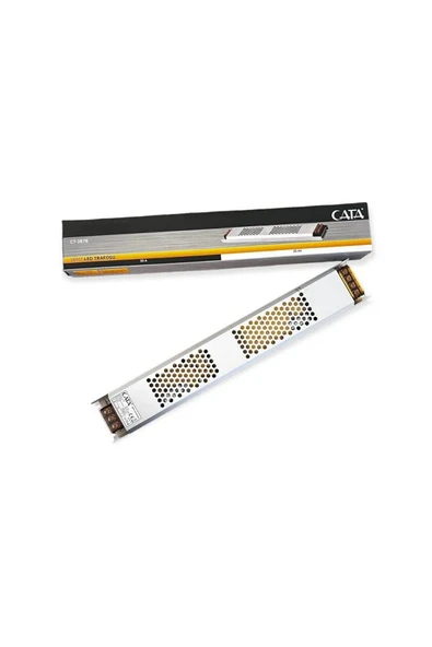 Cata CT-2678 360W 30 Amper Adaptör Klemensli Süper Slim Şerit Led Trafosu ürün görseli 1