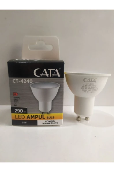 Cata Ct-4240 7 Watt Gu10 Duylu Led Ampul Günışığı ürün görseli 1