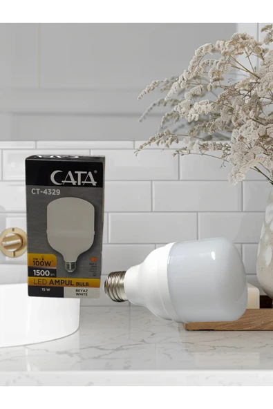 Cata 15w Torch Led Ampul 1500lm-6400k Beyaz Işık ürün görseli 1